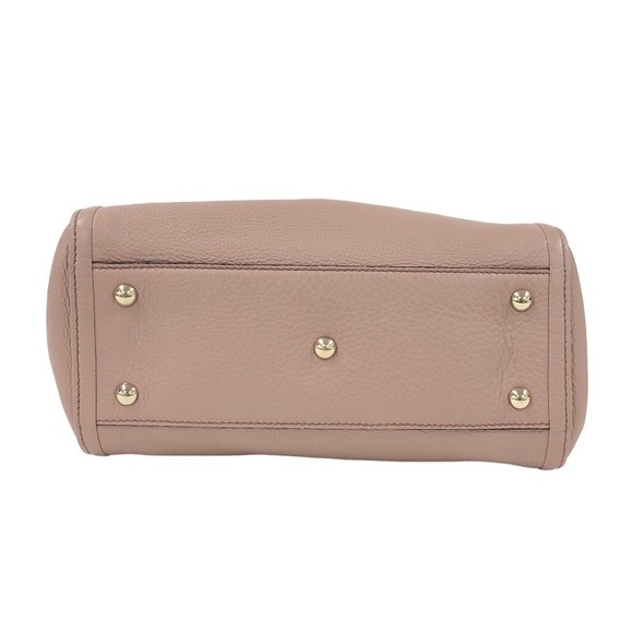 Gucci Interlocking G 2way Bag Leather Handbag Pink - Picture 4 of 12